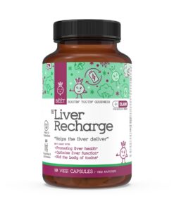 Liver Recharge with NAC, Dandelion Root & Milk Thistle 90 Vegi Capsules