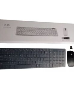 LMA - Allay Production Wireless Keyboard & Mouse 2.4G Ultra Thin - Black