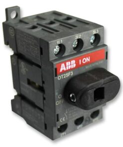 Load Break, 25 A, 750 V, 3 Pole, OT Series