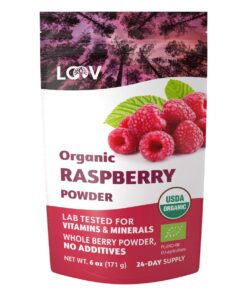 LOOV - 100% Organic Raspberry Powder (Freeze-Dried) - 171g