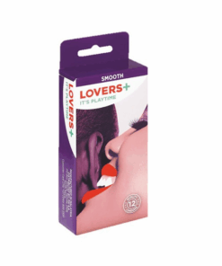 Lovers Plus - 12 Original Smooth Quality Condoms - 6 Pack