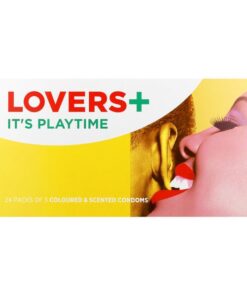 Lovers Plus Coloured & Scented Condom - 3 x 24âs