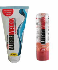 Lubrimaxxx Personal Lubricant Variety Pack 200ml Plain & Strawberry
