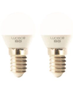 Luceco - B45 Mini Globe, E14, 3W, Warm White, Non-Dim, LED Globe