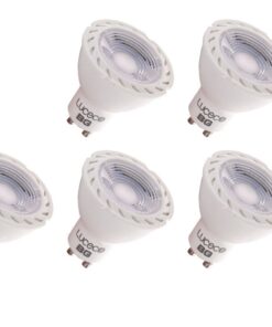 Luceco - Gu10, , 5W, 370Lm, Neutral White, 4000K, Non-Dim, LED Globe