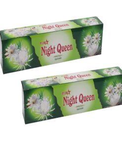 Lucky Star Night Queen Premium Quality Incense Sticks - 2 Pack - 120 Sticks