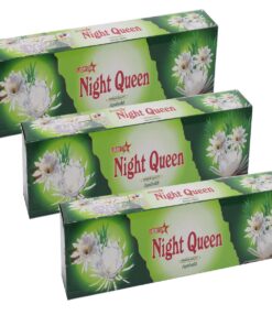 Lucky Star Night Queen Premium Quality Incense Sticks - 3 Pack - 180 Sticks
