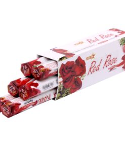 Lucky Star Red Rose Premium Quality Incense Sticks - 20 Stick à 6 Packet