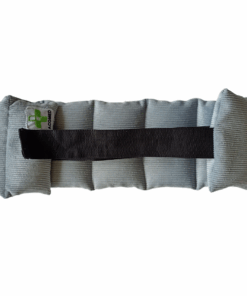 Lumbar wrap microwaveable heat bag