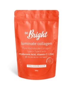 Luminate Collagen Powder with Hyaluronic Acid + Vitamin C + Zinc (350g)