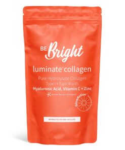 Luminate Collagen Powder with Hyaluronic Acid + Vitamin C + Zinc (650g)