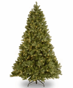 Luminous Pine Deluxe Christmas Tree with Warm White Lights and Plug - 210 cm