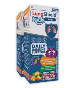 LungShield Kids Syrup - Daily Immune Support (200 ml) x 2