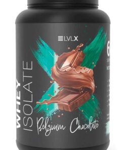 LVLX Whey Isolate Belgian Chocolate 60 Servings 1.5kg