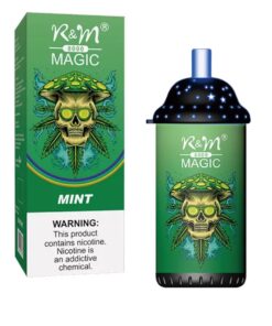 Magic 8000 Puffs Rechargeable Disposable Vape With 16ml Mint