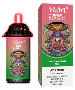 Magic 9000 Puffs Rechargeable Disposable Vape With 18ml Watermelon Ice