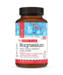 Magnesium Providing 120mg Elemental Magnesium 8HR Slow Release 60 Capsules