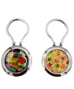 Magnetic Eyeglass Holders Set of 2- Assorted Designs - Green