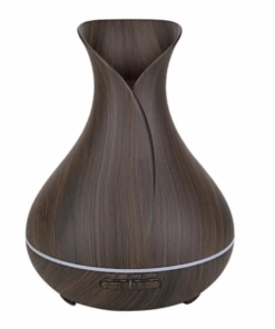 Mahogany Color Andowl Vase Shape Essential Oil Aroma Diffuser Q-T58
