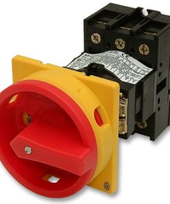 Main Switch, 3 Pole, 690V, 25A, Emergency Stop, Lockable