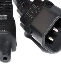 Male IEC to Clover Cable 1.8m