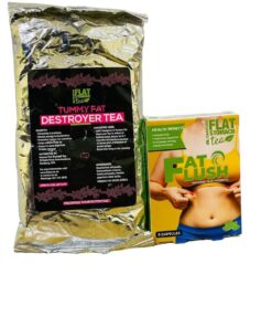 Mama's Tummy Destroyer Tea & Fat Flush Capsules