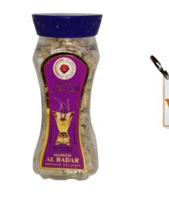 Mamool Al Badar Bakhoor/Incense & Perfume Style Keyring Combo