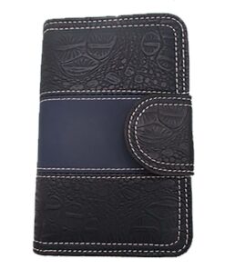 Manicure Set - Blue Leather - 10 Piece