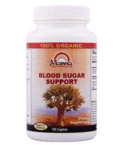 Manna Health Blood Sugar Supplement for Diabetes (120)