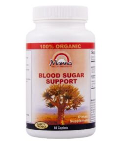 Manna Health Blood Sugar Support for Diabetes(60)