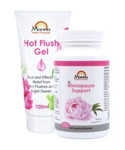 Manna Menopause Support and Hot Flush Gel Combo
