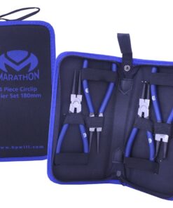 Marathon Tools 4Pc Circlip Plier Set 180mm in Zip-up Bag