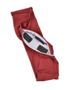 Maroon Insulin Pump Belly Band - S