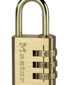 Master Lock 30mm Brass Re-Settable Combination Padlock