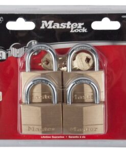 Master Lock Brass Ka Pad Lock - 4 Piece (50mm)