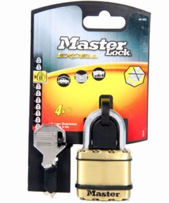 Master Lock Excell Laminated Brass Padlock - 50mm