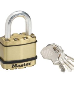 Master Lock Excell Laminated Brass Padlock 50mm