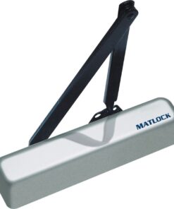 Matlock Overhead Door Closer Cwback Check Delay Silver