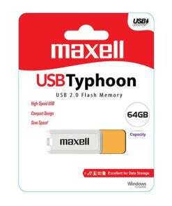 Maxell Typhoon 64GB USB Flash Drive