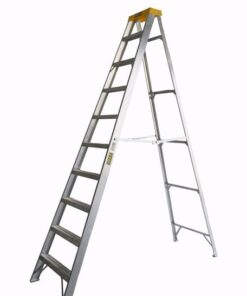 Maxi 10 Step Heavy Duty Yellow Top Ladder
