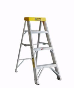 Maxi 4 Step Heavy Duty Yellow Top Ladder