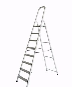 Maxi 8 Step Aluminium Platform Ladder