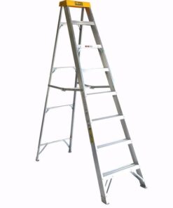Maxi 8 Step Heavy Duty Yellow Top Ladder