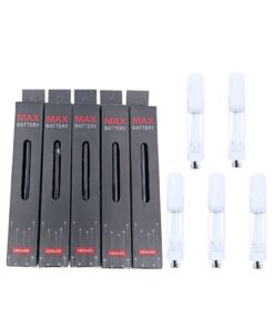 MaxVape 510 Ceramic Essentials Black - 5 Pack