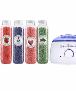 MB Castor Oil, Machine Wax and Beauty Wax Kit for Hair Removal