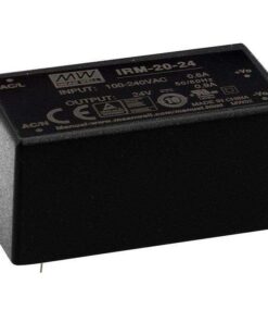 Mean Well, AC/DC PCB Mount Power Supply (PSU), ITE, 1 Output,  IRM-20-12