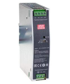 Mean Well, DC/DC Converter, Railway,1 Output,100.8W, 48V, 2.1A, DDR-120A-48
