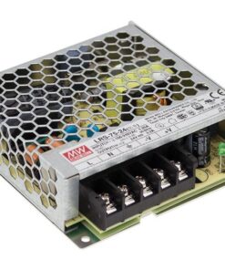 Mean Well (LRS-75-24) AC/DC Enclosed Power Supply (PSU) 76.8W, 24V, 3.2A