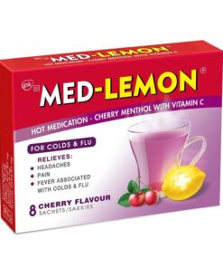 MED-LEMON CHERRY MENTHOL 8s