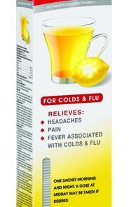 Med-Lemon Menthol With Vitamin C Dispenser Hot Medication 72's